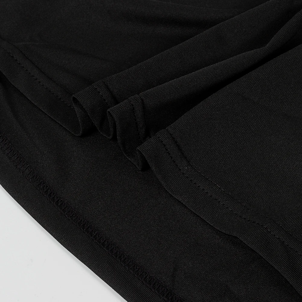 Mens Bodybuilding Sports Tight T-shirt Summer Compression Turtleneck Short Sleeve Gym Fitness Quick Dry Running Male Workout Top photo 5