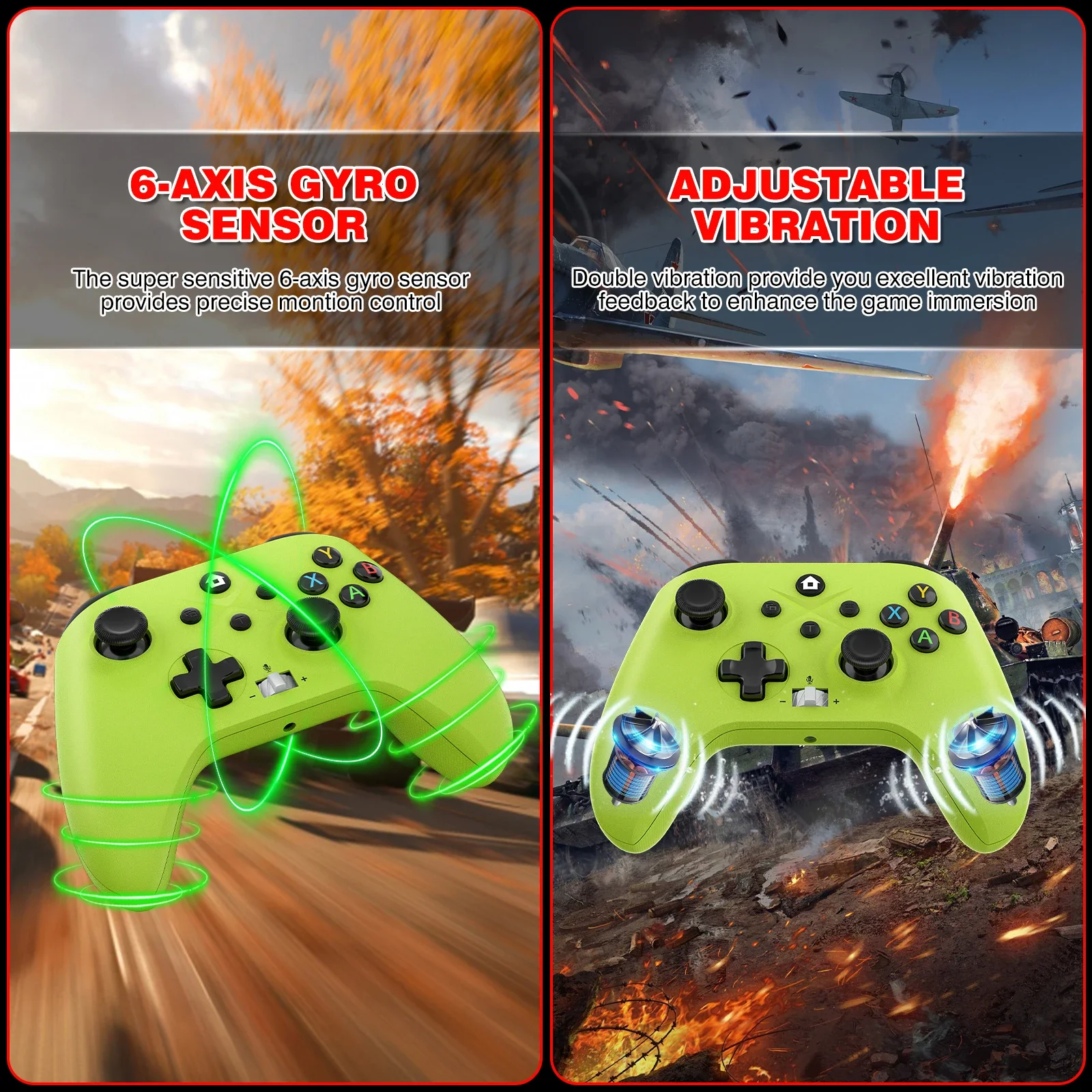 Wireless Gamepad For Xbox One/Xbox Series X/S/ Xbox Controller With Six-Axis Gyro Turbo Function Game Consoles Joystick photo 4