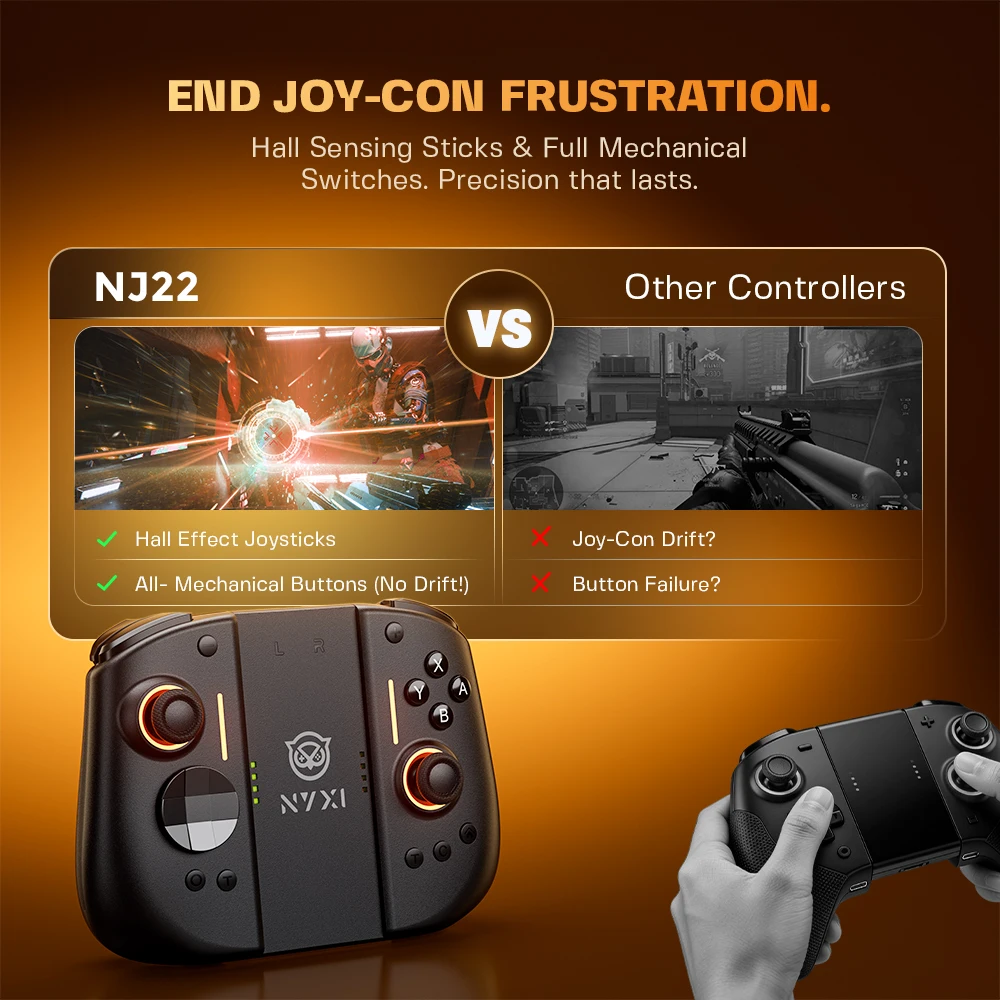 NYXI Hyperion 3 Wireless JoyPad for Switch 2 photo 3