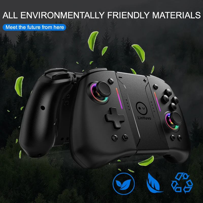 For Nintendo Switch & OLED & Lite Wireless Controller Bluetooth Gamepad Control Hall Gaming Mando Command Game Pad Accessories photo 4
