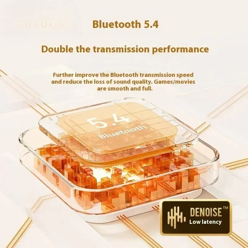 Original Lenovo TWS Wireless Bluetooth Earphones Game Noise Reduction Headphones in Ear Headset with Microphone photo 4