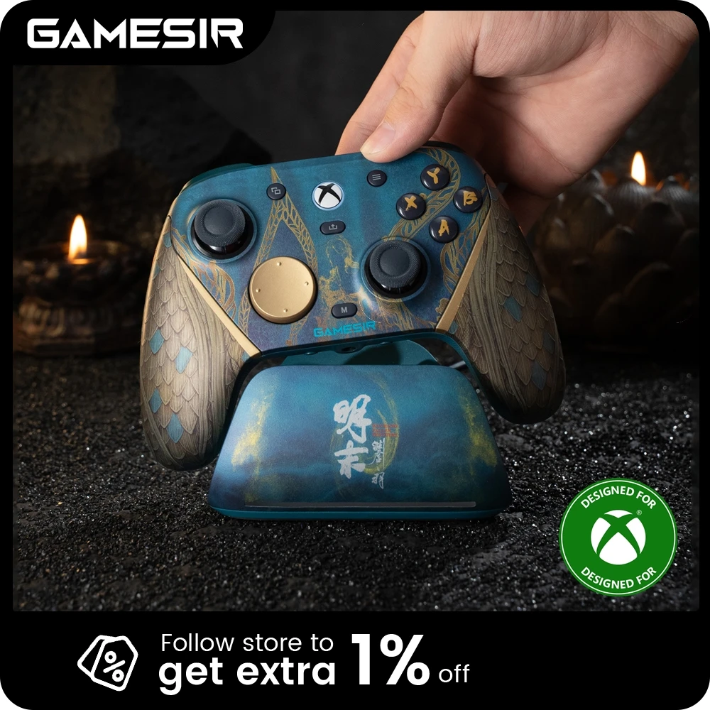 GameSir G7 Pro Wuchang Wireless Xbox Game Controller – Charging Dock, TMR Joytick, Hall Effect Trigger, Swappable Faceplate photo 1