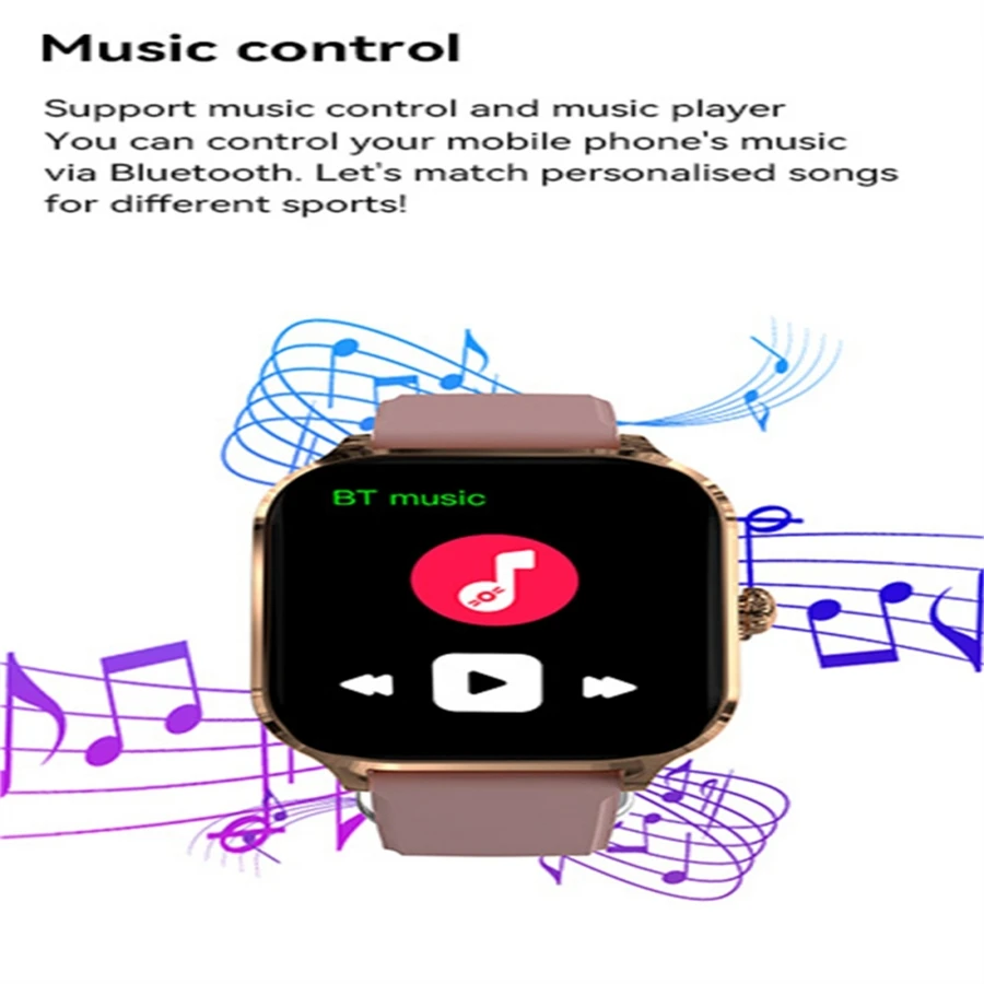 2026 New Men's Smart Watch Women's Gift 2.01inch HD Full Touch Screen Sports Fitness Watch Electronics Bluetooth Talk Smartwatch photo 5