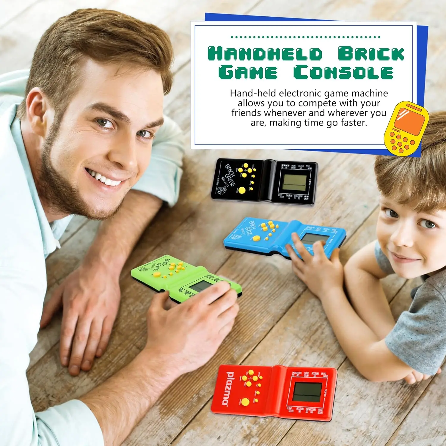 3.5" Game Console For Tetris Console Retro Handheld Game Players Mini Children's Nostalgic Pocket Games Machine Kids Puzzle Toys photo 7