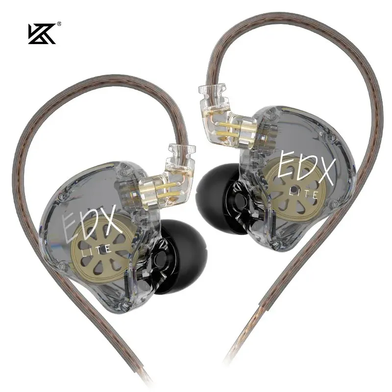 KZ EDX Lite HIFI Bass Earphones Stereo Music Earbuds In Ear Monitor Stage Live Headphones Gaming Sports Headset photo 1