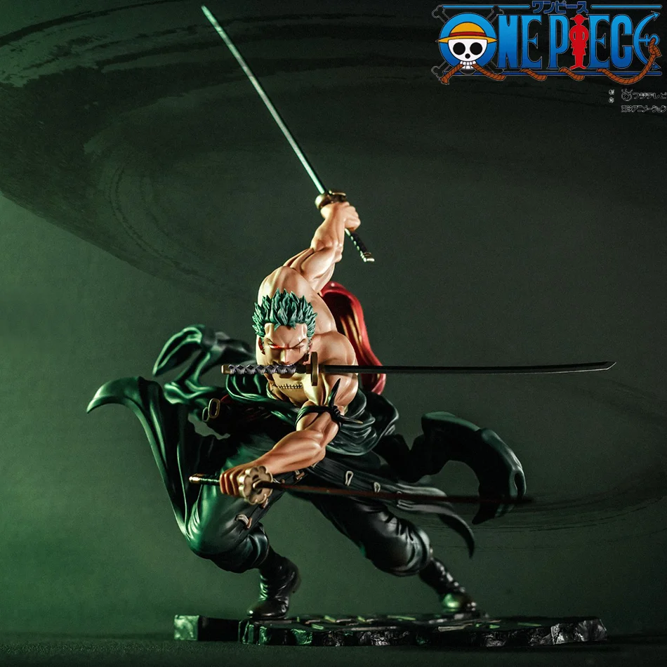New 20cm One Piece Anime Figure GK Roronoa Zoro PVC Action Figure Collection Model Doll Toy Gift Decoration photo 3