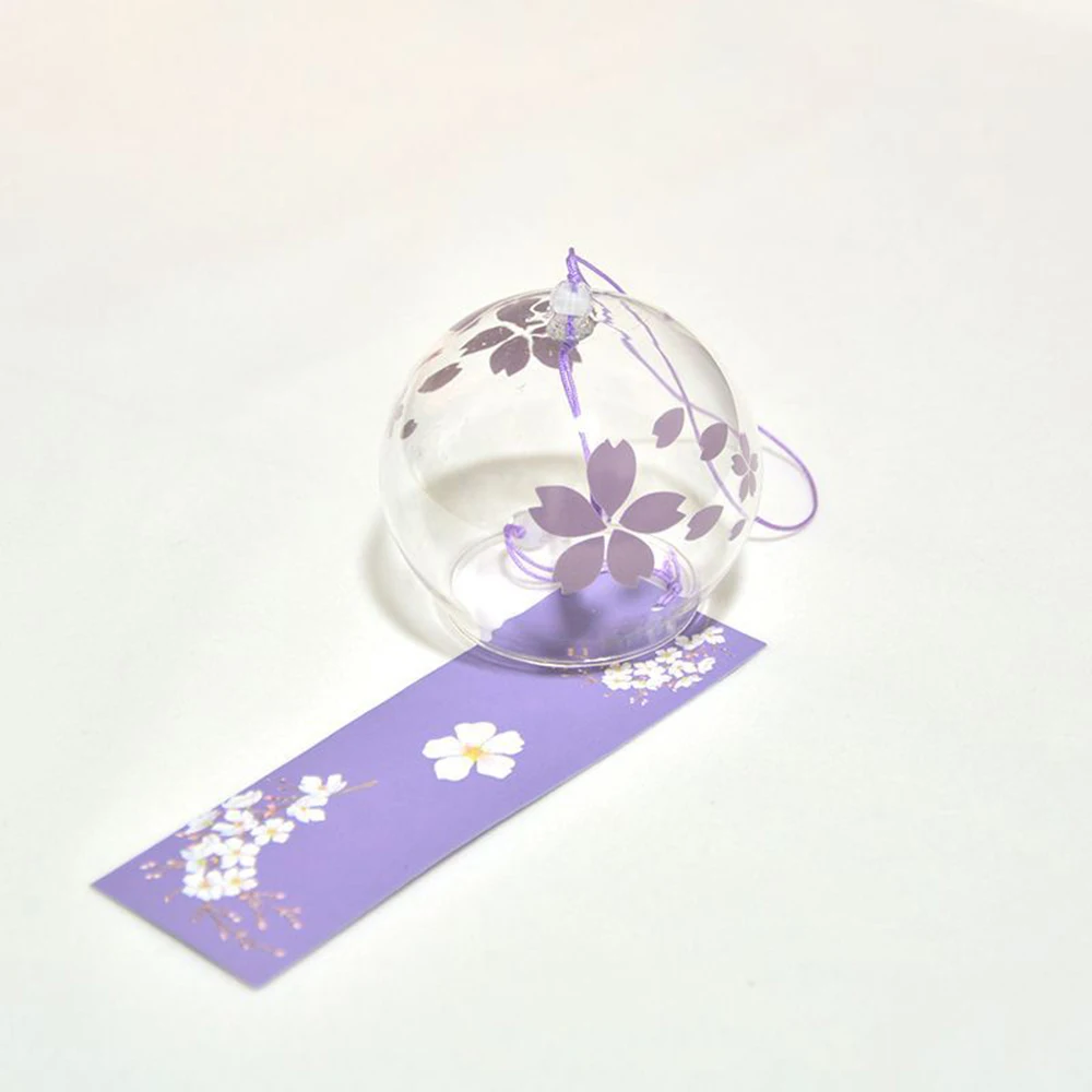 Wind Bell Japan Wind Chimes Handmade Glass Furin Spa Kitchen Office Garden Decor japanese room decor For Home Decoration Party photo 5