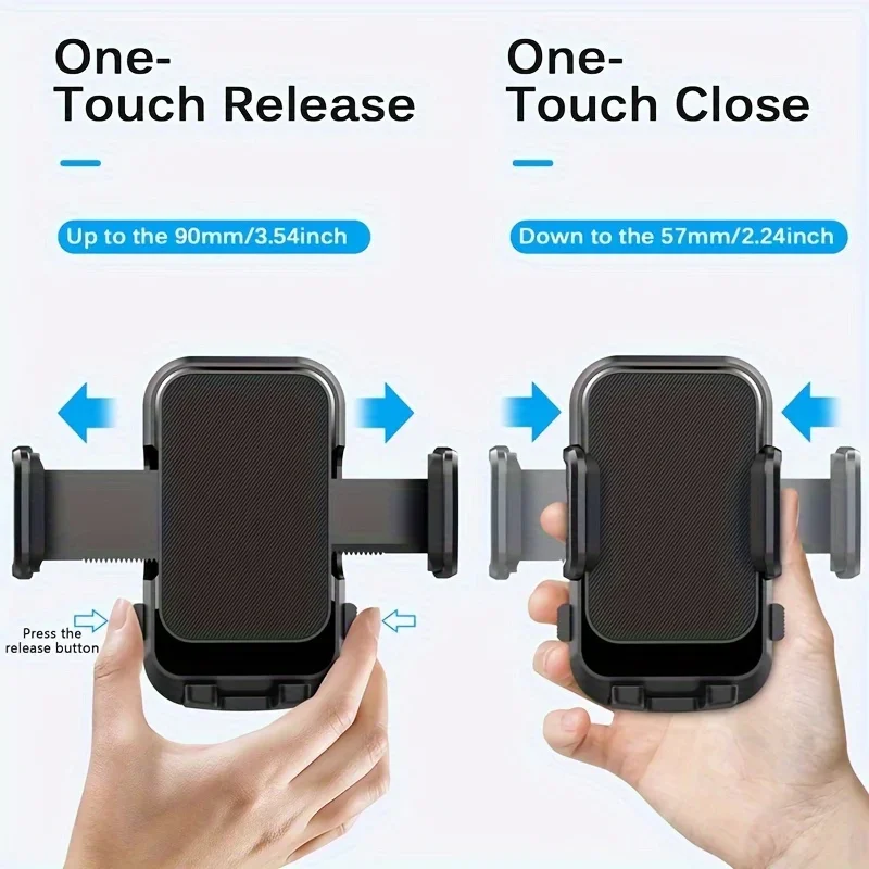 Car Phone Holder Sucker Mount Stand Suction Cup for iPhone15 Xiaomi Huawei Samsung - Universal Mobilephone Bracket Support photo 5