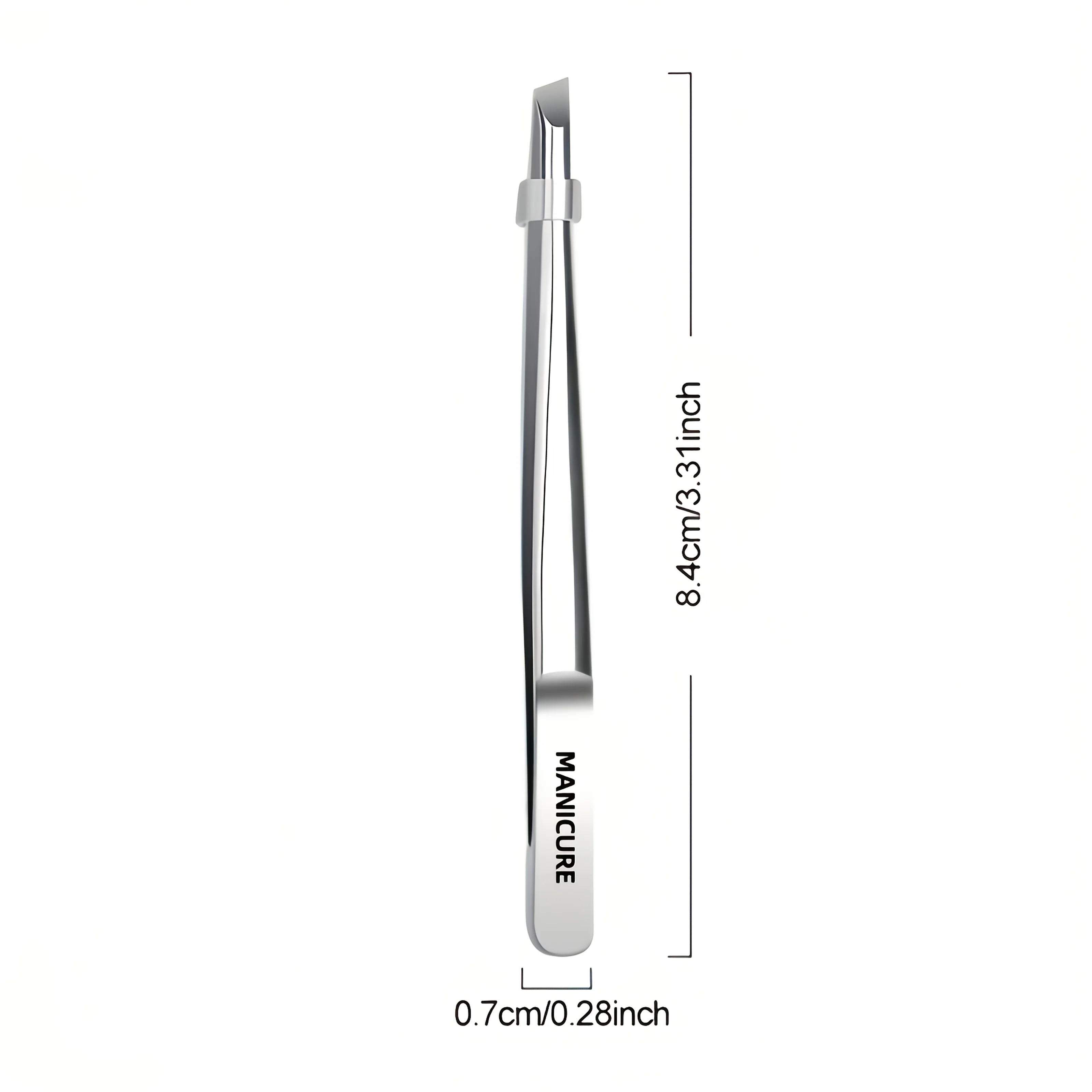 Stainless Steel Tweezers Tool Suitable for Eyebrow Eyelash Application Beard & Mustache Trimming False Eyebrow Applicator Gifts photo 5