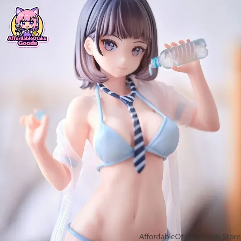 2026 Hot New Premium Cute Chibi Drinking Water Anime Girl GK Statue Figure Desktop Decor Ornament Collectible Birthday Gifts photo 4