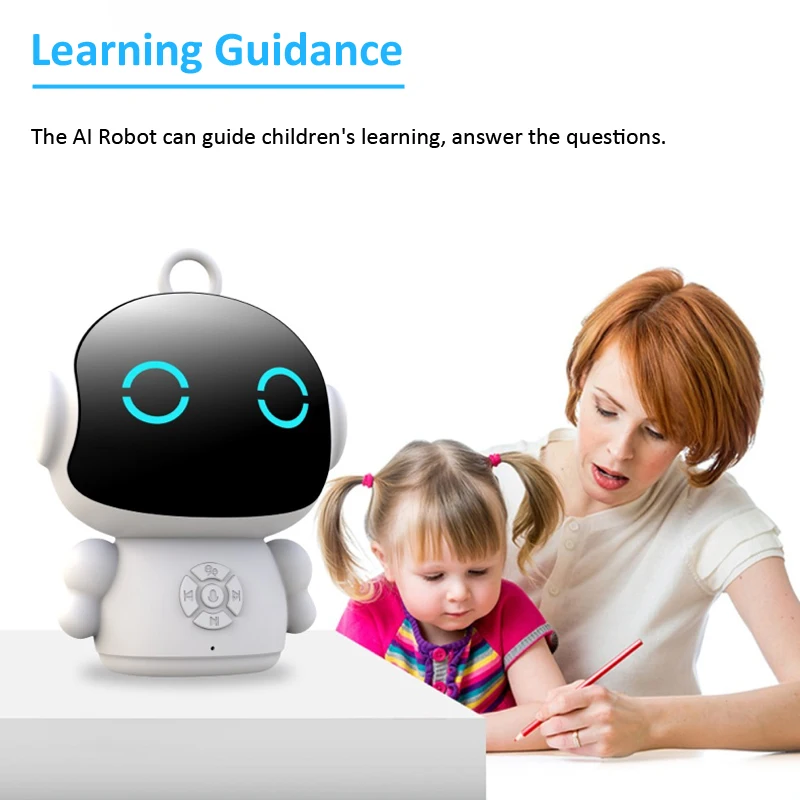 Smart AI Robot WiFi Early Education Toys for Children Speech Recognition & Voice Interactive Educational Learning Machine photo 3