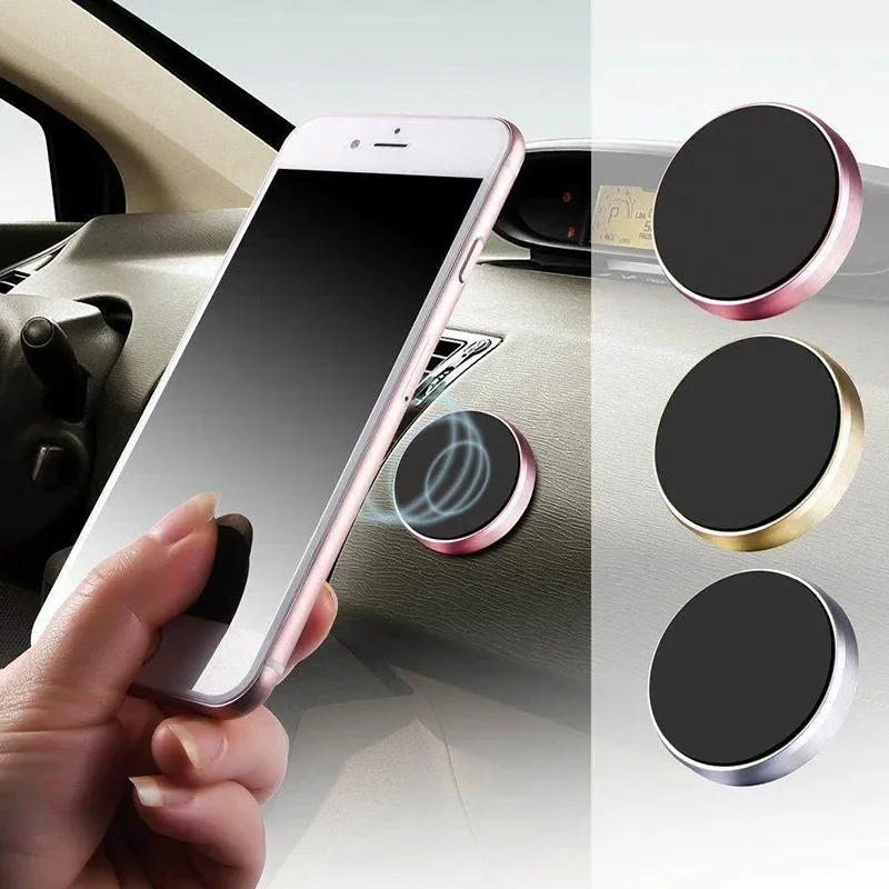 Magnetic Car Phone Holder Universal Car Phone Stand For iPhone Samsung Xiaomi Huawei Dashboard Wall Mounted Car Magnet Sticker photo 1