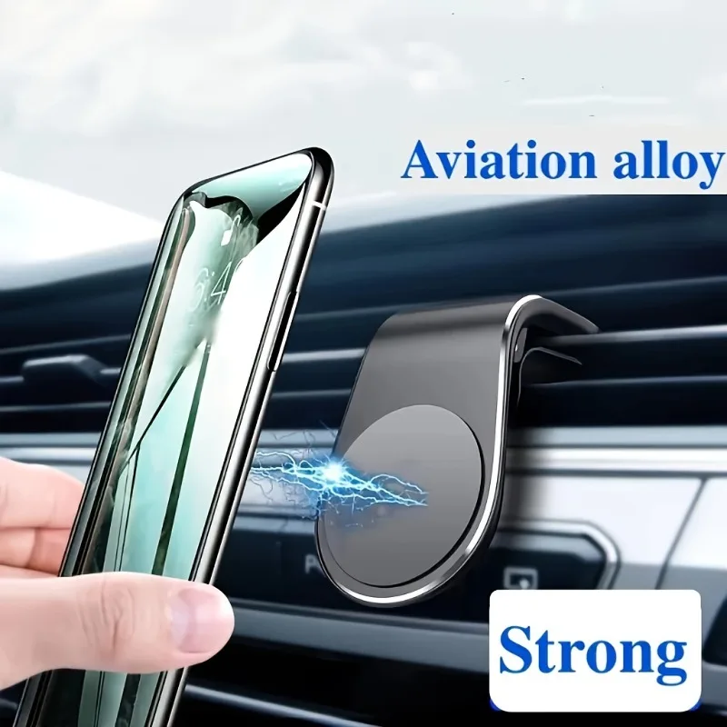 Magnetic Car Phone Holder Universal Air Vent Car Phone Mounts photo 2