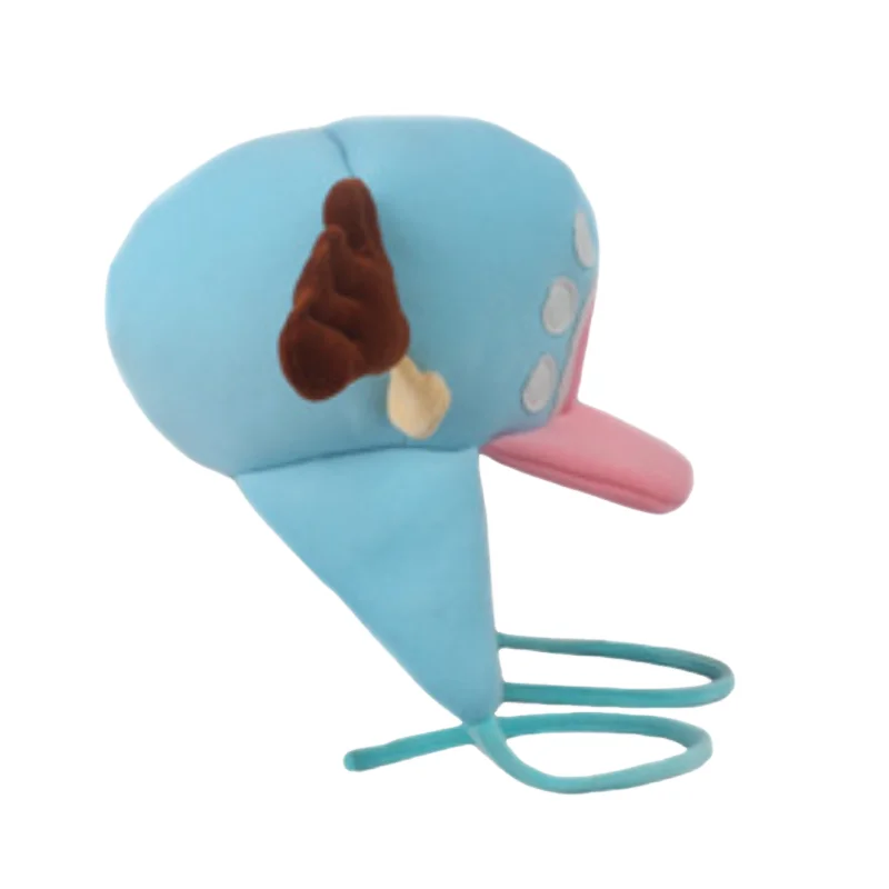 Anime Tony Tony Chopper Plush Hat Kawaii Cute Boy Girl Cosplay Blue Pink Soft Warm Hat Cartoon Chopper Accessories Props photo 3
