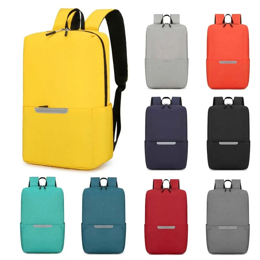 Men's Backpack Computer Bag Reflective Strip Ultra Light Commuting Bag Large Capacity Student Backpack photo 1