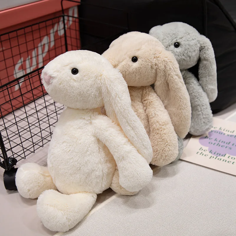 20/30/45cm Cute Plush Toy Stuffed Toy Rabbit Doll Babies Sleeping Companion Kawaii Plush Long Ear Rabbit Doll Children's Gift photo 4