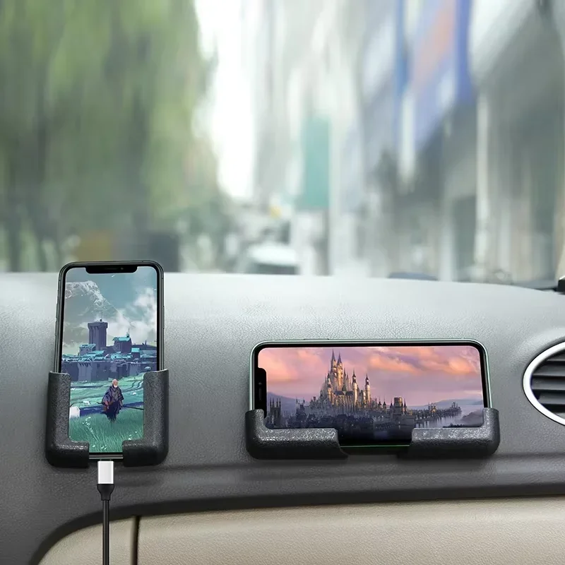 1/2/4PCS Universal Car Gravity Phone Holder Dashboard Air Vent Mount Auto Interior Phone Organizer Stand photo 6