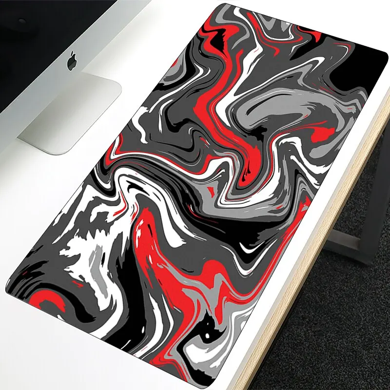 Strata Liquid Mouse Pad Computer Laptop Anime Keyboard Mouse Mat Mousepad Keyboards Gamers Decoracion Desk Mat photo 1