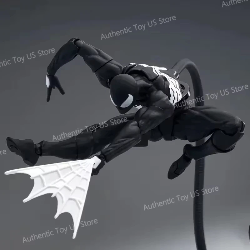 In Stock Mess Toys Spider Man Symbiote Spiderman Messtoys Black Suit Neighbor Scarlet Spider Anime Action Figure Gifts Toys photo 2