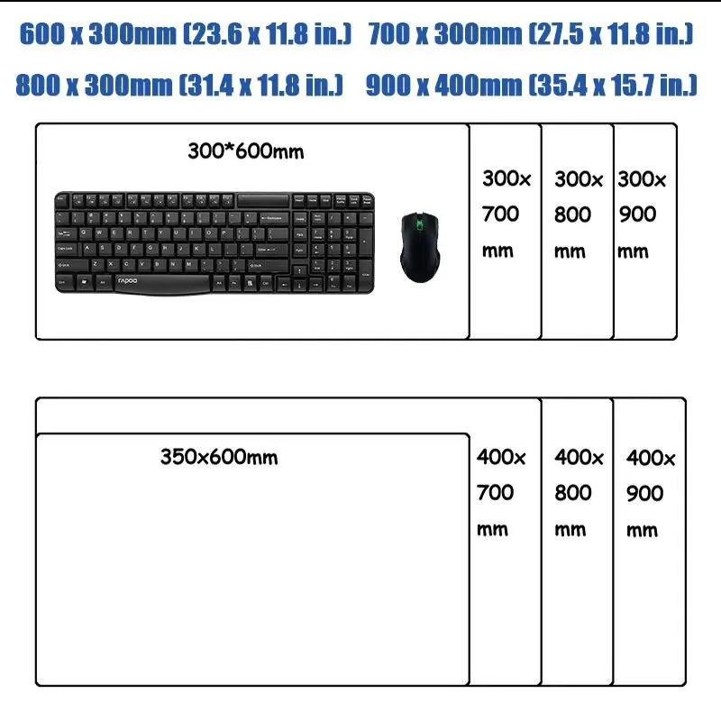 Japanese Dragon Large Gaming Mousepad XXL Keyboard Gamer Mouse Pad on The Table Speed Desk Mat Anime 900x400 700X300 Mouse Mats photo 6