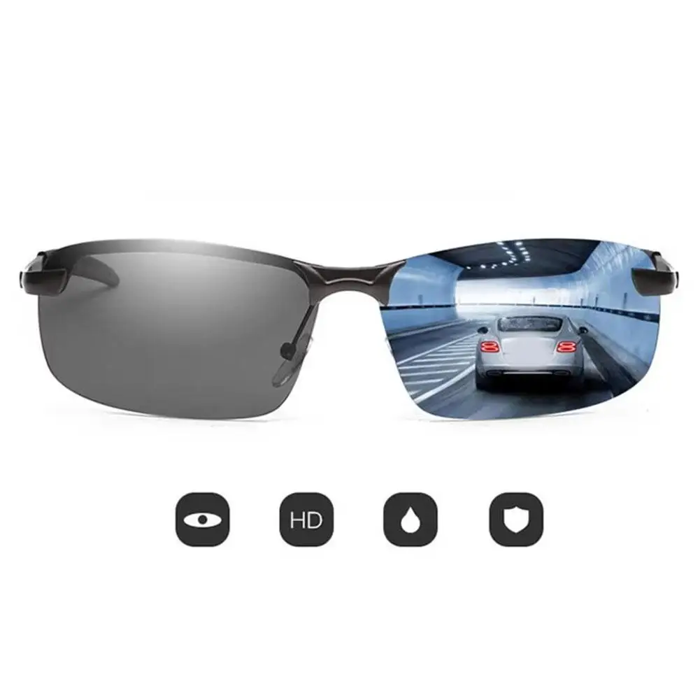 Polarized Sunglasses for Driving Fishing Photochromic Sunglasses Day & Night Eyewear Outdoor Sport Driving Sun Glasses NEW photo 2