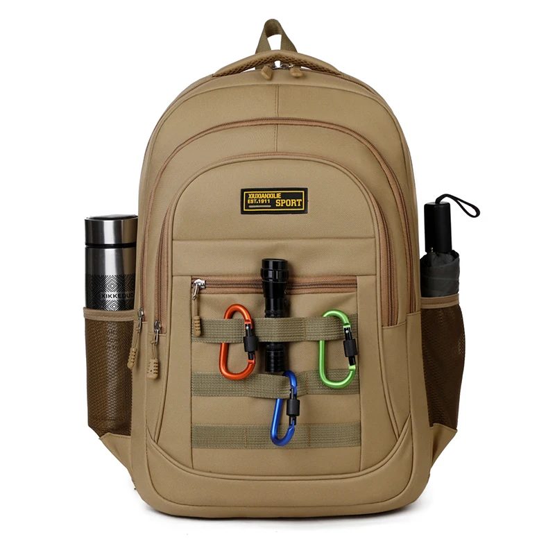 Unisex Large Capacity Casual Backpack Travel Business Trip Backpack Bookbag Men's Women's Universal Comfortable Hiking Bag photo 1