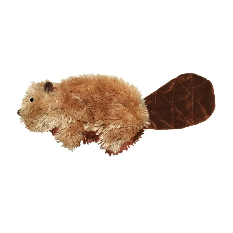 Dog Toy with Squeaker, Beaver, Small for Dogs Up to 20 lbs photo 2