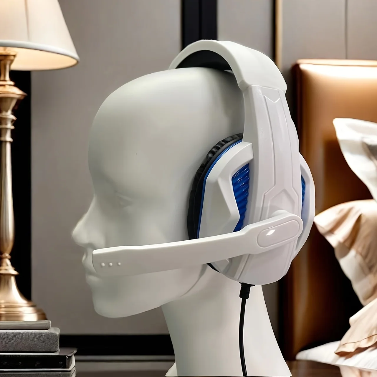H4 Gaming Over-Ear Headphones with Mic, Wired Deep Bass Headset for PC Laptop Music photo 1