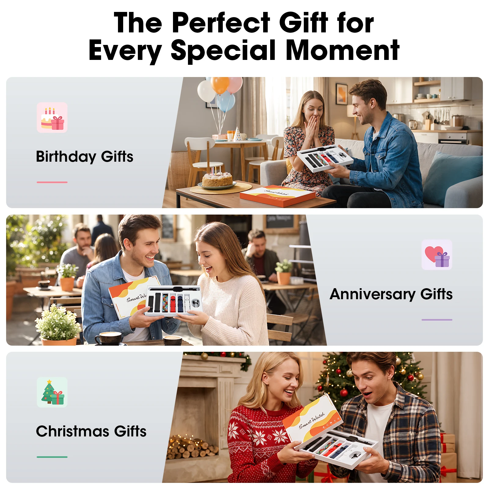 Smart Watch Bluetooth Call 1.83'' TFT Screen Gift Box Set IP67 Fitness Tracker Heart Rate SpO2 Sleep Monitor 230mAh For Men Women Android iOS photo 8