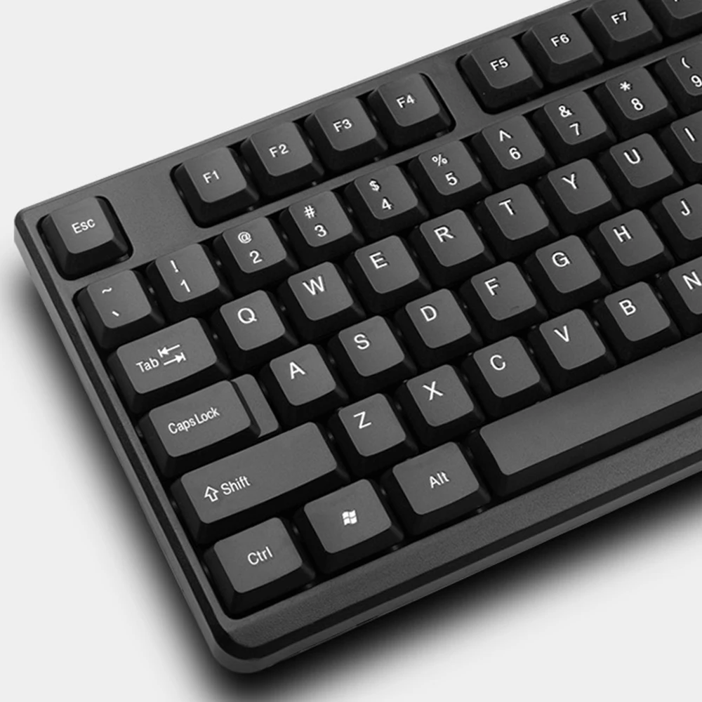 1Pcs Wired USB Keyboard And Mouse Set Suitable For Computer Laptop Business Office Game Keyboard And Mouse Set photo 3