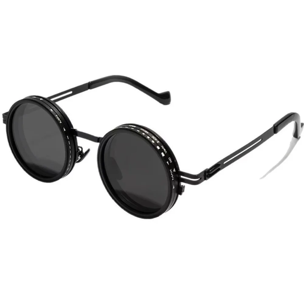 ND2-400 Adjustable Dimming Glasses ND Filter UV400 Polarized Sunglasses With Glasse Case 9 Level Fishing Sunglasses Outdoor photo 5