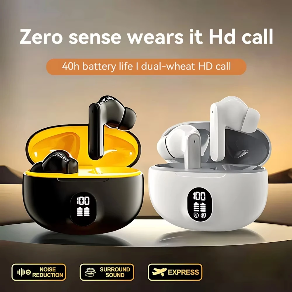 Wireless Bluetooth Headphones Built-in HD Mic Noise Isolation Large Battery for Extended Playtime Ideal for Calls Daily Music photo 3