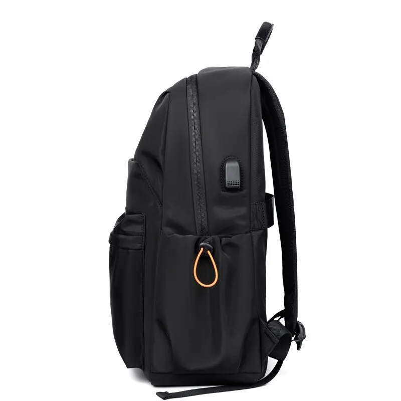 Classics Casual Large Capacity Laptop Backpack Multi Pocket Daypack USB Charging Port Travel School Bag with Top Handle photo 4
