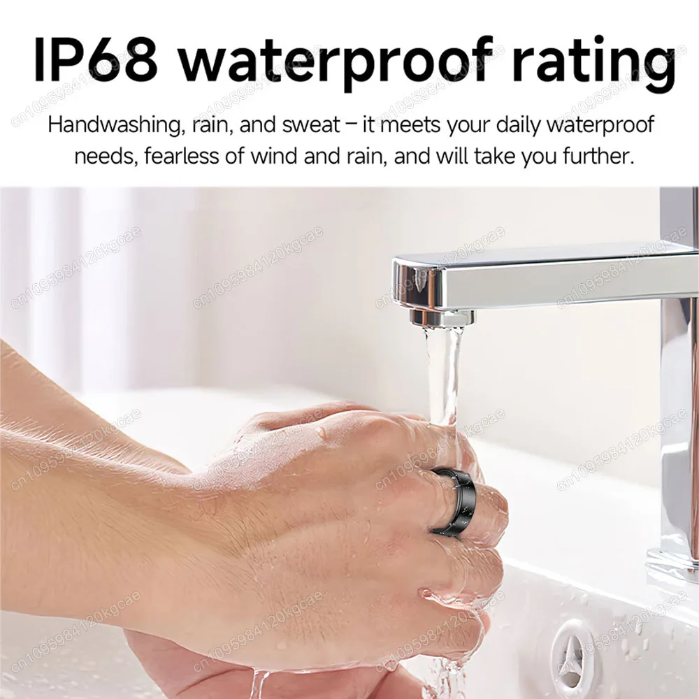 R09 Smart Ring With Charging Case Blood Pressure Sleep Health  Monitor 5ATM Waterproof Multi-sport Mode Smartring Men Women 2026 photo 6