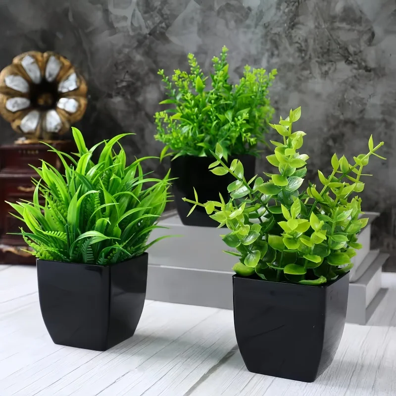 1pc Artificial Green Plants, Home Greening, Outdoor Gardens, Office Decoration, Birthday, Wedding and Party Scene Decorations photo 1