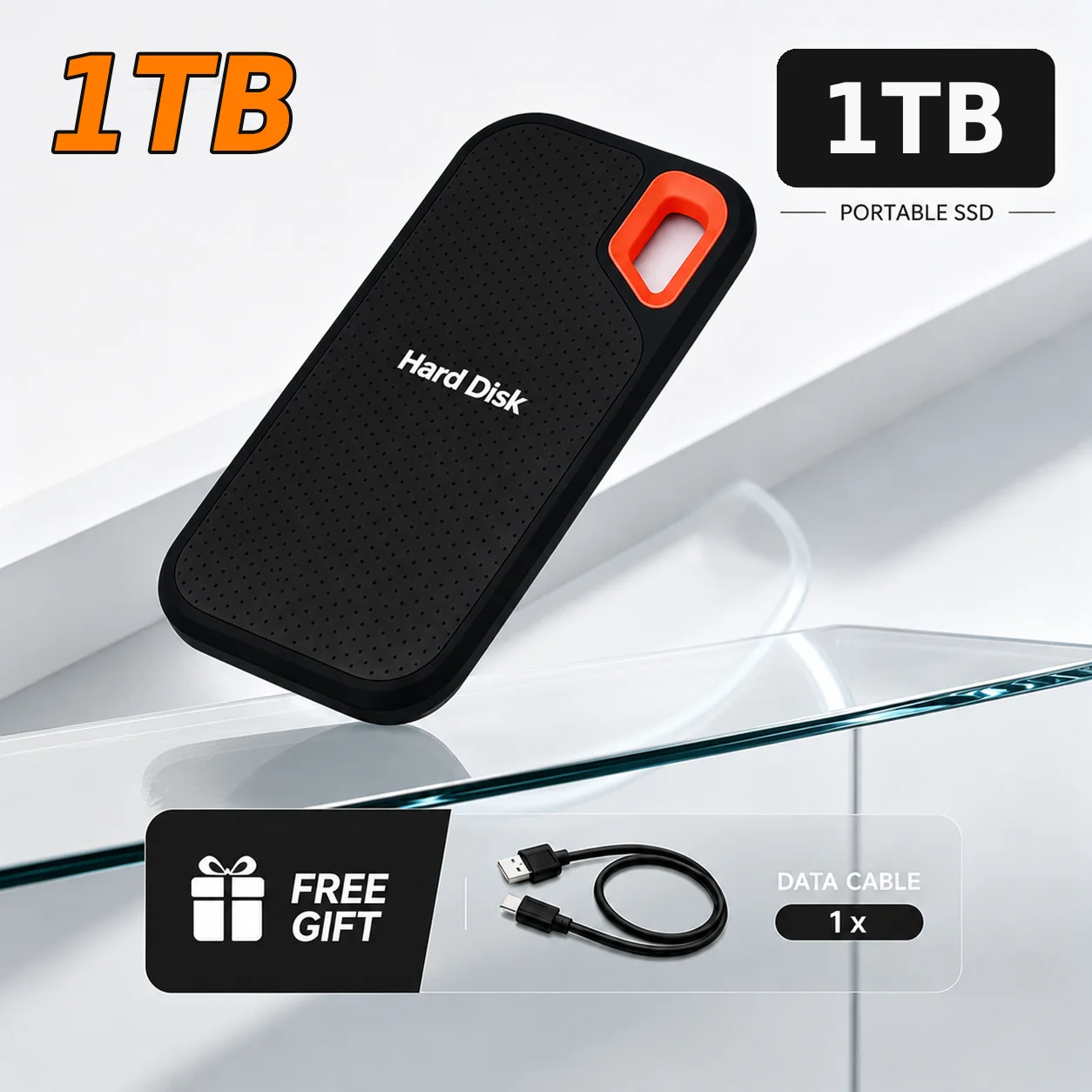 1TB External Hard Drive 2TB Portable SSD High Speed Hard Disk USB-C Original Storage Device for Laptop/PC/Phone/Mac photo 7
