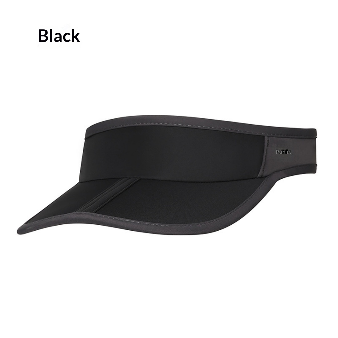 Summer Portable Folding Hat Outdoor Running Sports Breathable Sun Hat Men's Fashionable All-match Women's Sun Hat photo 3