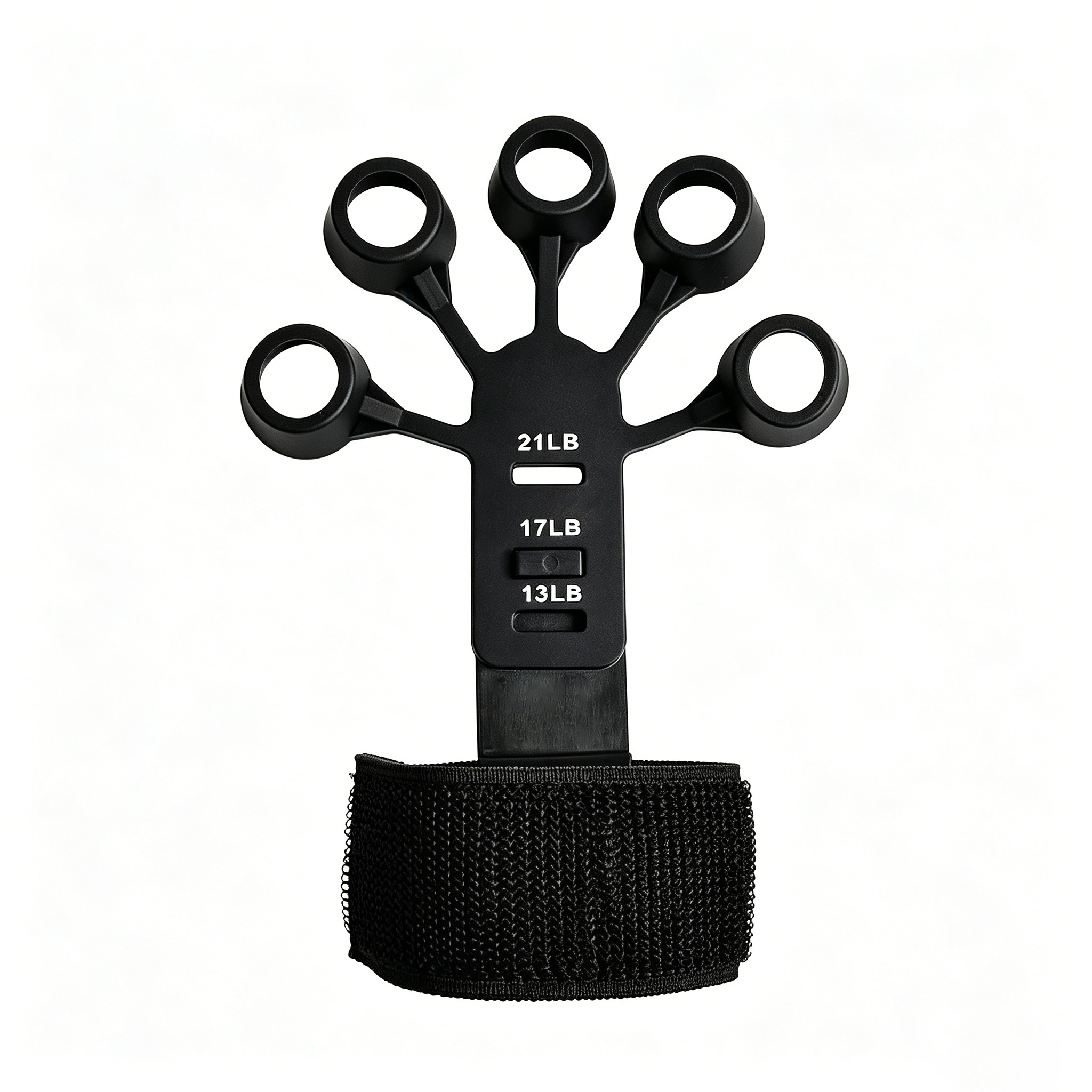 Finger Strengthener Silicone Five Finger Exerciser Adjustable Resistance Hand Gripper Finger Trainer For Home Gym Hand Strength Training Rehabilitation Wrist Forearm Muscle Portable Lightweight photo 2