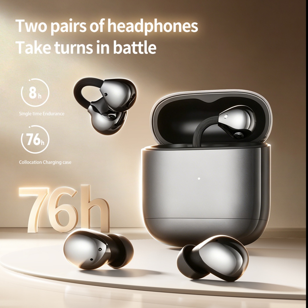 2026 New M176 4-in-1 Earphone Ecommerce Explosive High-Quality Low-Latency Wireless Bluetooth Headphones photo 7