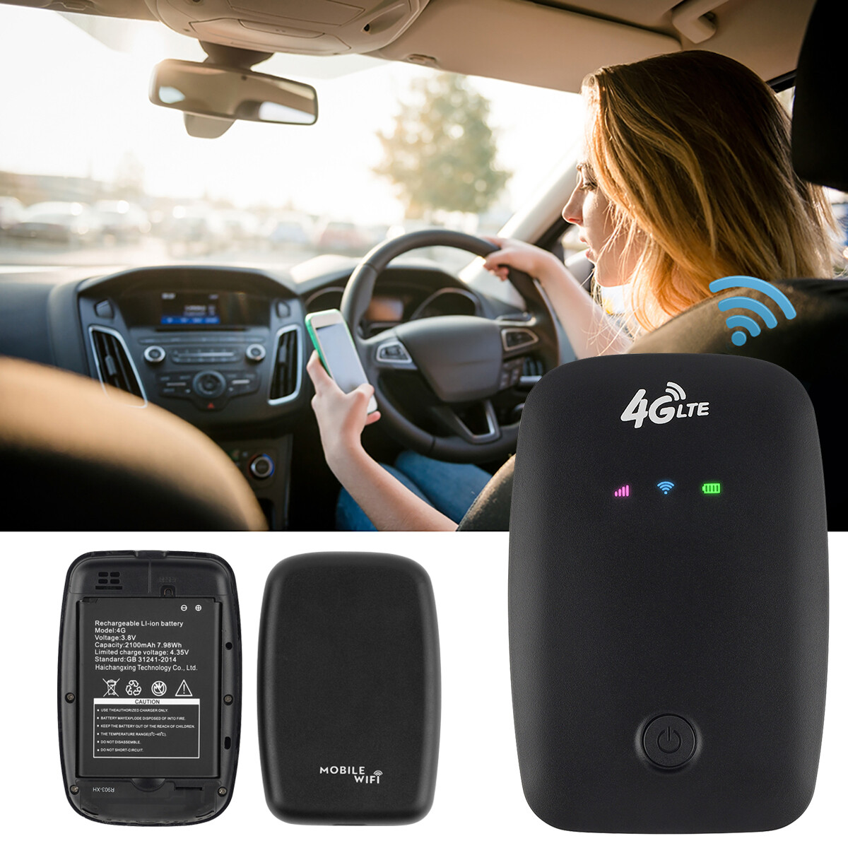 Wireless Wifi 4G LTE Routers Unlocked Mobile Broadband Portable Modem Hotspot photo 1