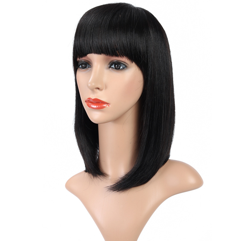 European And American Wigs With Bangs And Bob photo 4