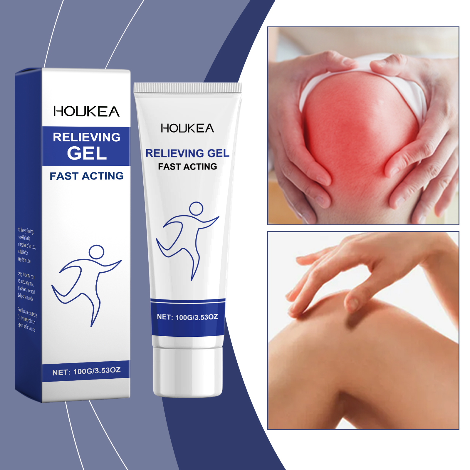 Body Joint Relaxing Gel 1 00g Box photo 3