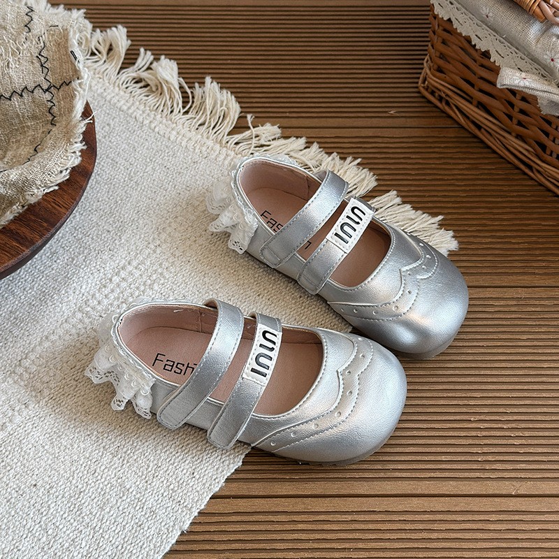 2026 Spring Cute Girls Princess Shoes, Toddler Kids Loafers, Fashion Mary Jane Flats For Little Girls photo 3