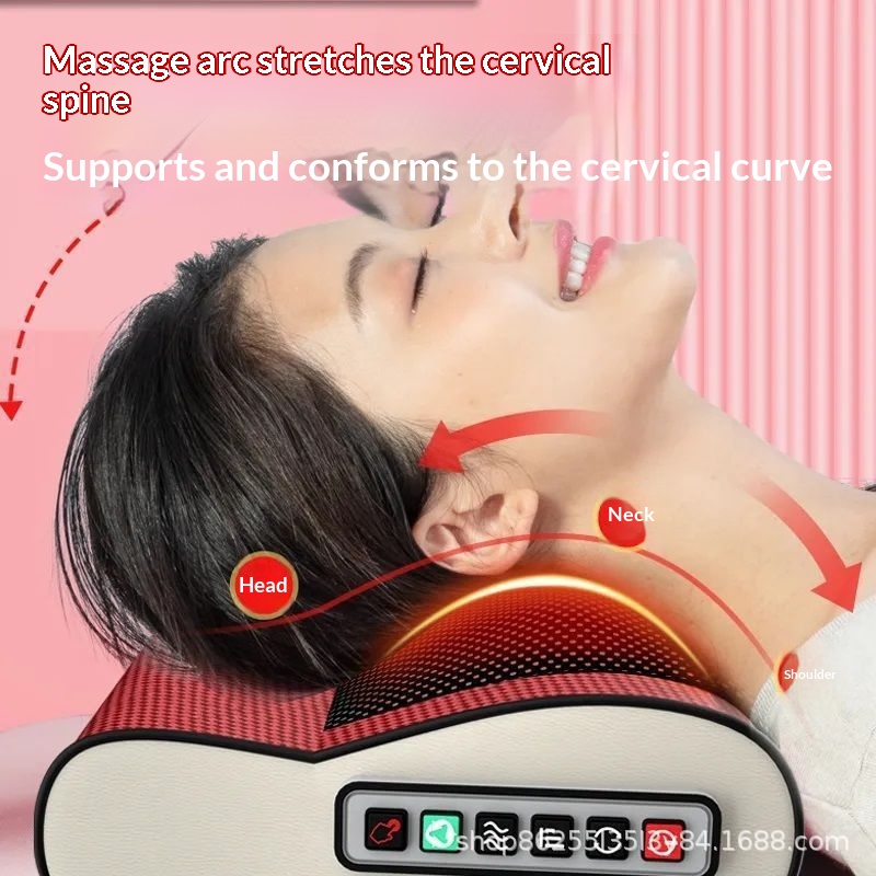 Intelligent Massager Cervical Spine Neck Waist Lumbar Spine Whole Body Spine Neck Protector Electric Heated Shoulder Massage Pillow photo 5