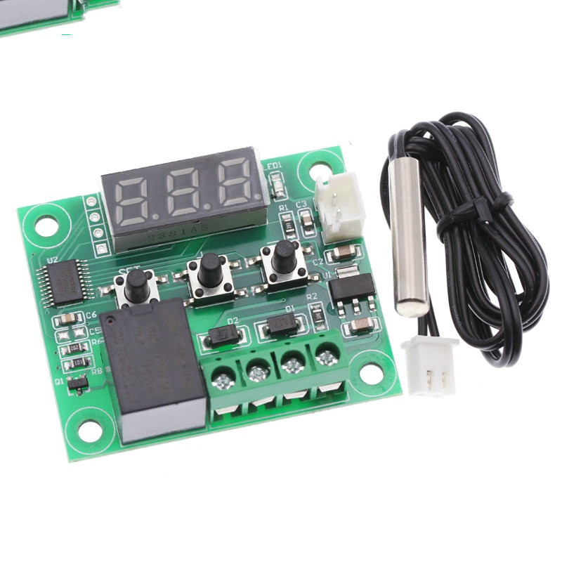 Digital Display Thermostat High Precision Temperature Controller Shell Acrylic photo 1