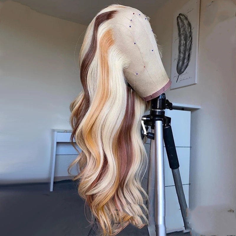 Body Wave Lace Front Wig Blonde photo 2