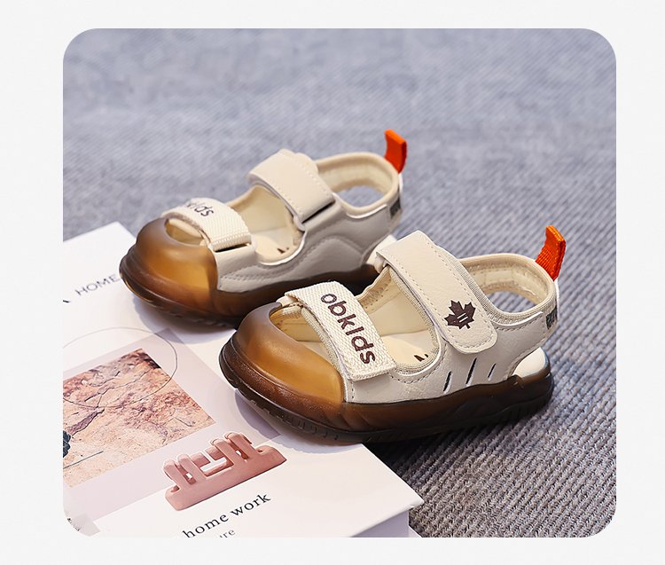 Children's Beach Shoes Summer New Style Medium And Large Children's And Boys' Sandals Velcro Children's Shoes photo 2