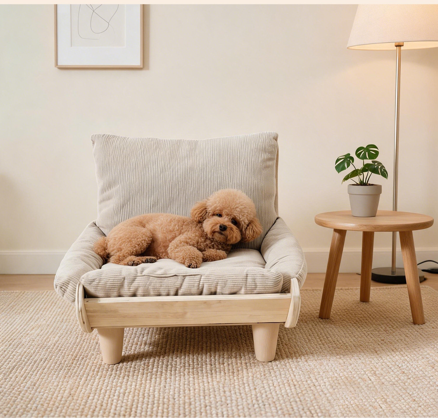 Wear-Resistant Integrated Cat Sofa Bed photo 2