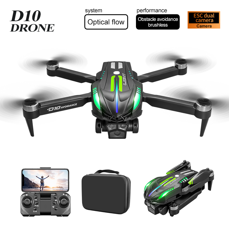 D10 Black Single Electric Drone photo 1