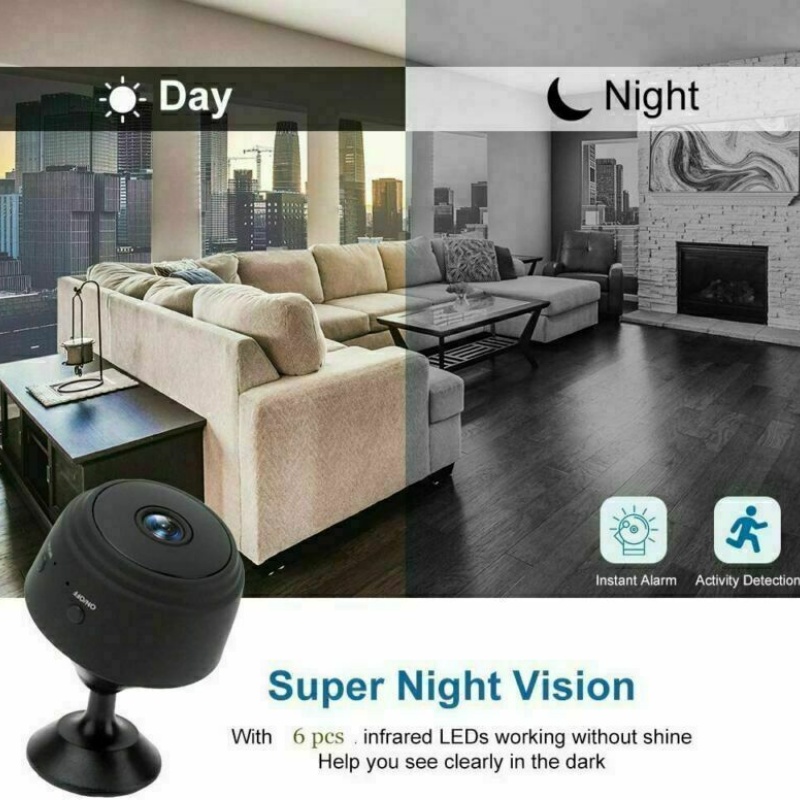 Mini Hidden Spy Camera Wireless Wifi IP Home Security 1080P HD DVR Night Vision photo 8